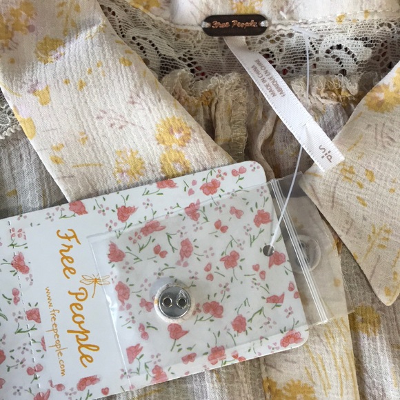 FREE PEOPLE Sheer Romance Floral Mini Dress - Picture 11 of 13